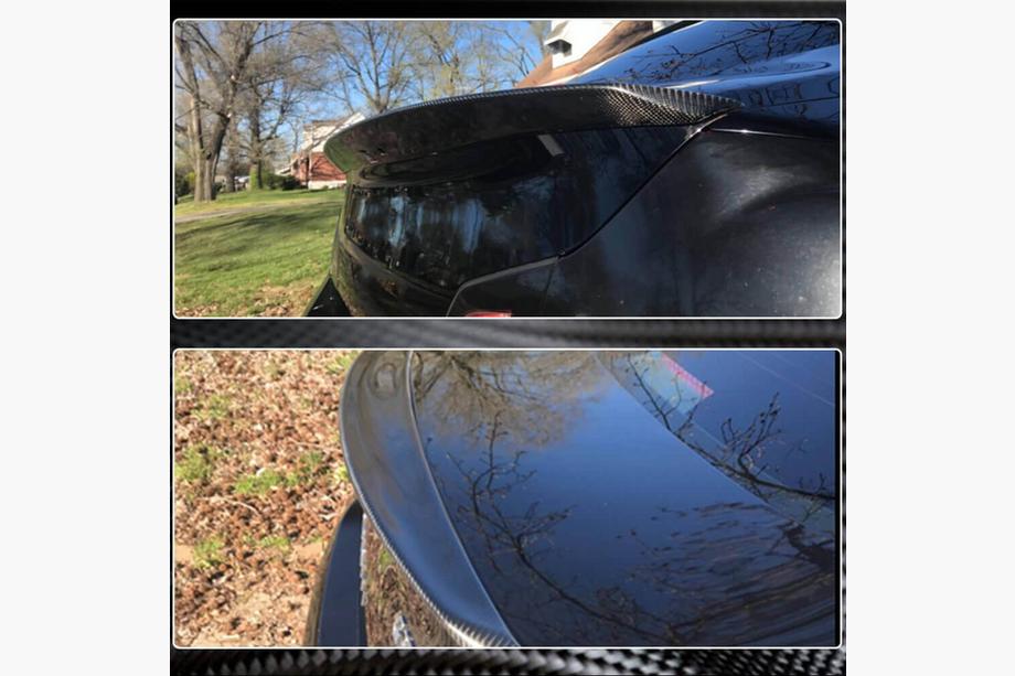 Infiniti G25/G35/37 (V36/CV36) 2006–2015 SD V1 -spoileri (G37 2009-2013, G25 2011-2012, hiilikuitu) Kuva 4