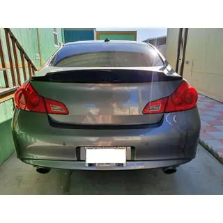 SD V2 -spoileri (G37 2009-2013, G25 2011-2012, hiilikuitu) kuva 2