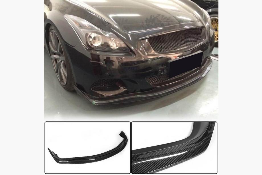 Infiniti G25/G35/37 (V36/CV36) 2006–2015 Etupuskurin lip (G37 Coupe 2009-2013, hiilikuitu) Image