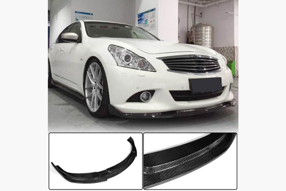 Infiniti G25/G35/37 (V36/CV36) 2006–2015 Etupuskurin lipa Lip (G37 SD 2009-2013, hiilikuitu) Image