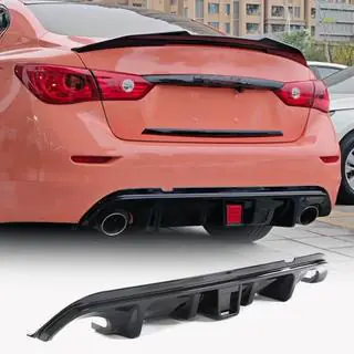 Takapuskurin diffuusori V2 (Q50 Base/Sport 2014-2017, hiilikuitu) kuva 1