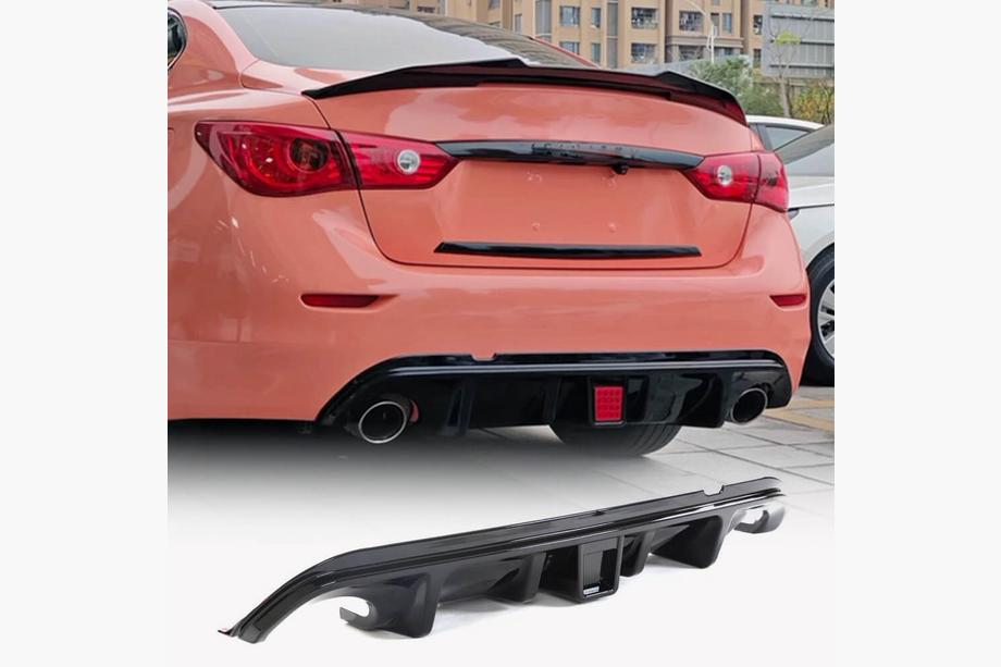 Infiniti Q50/Q60 2013–2024 Takapuskurin diffuusori V2 (Q50 Base/Sport 2014-2017, hiilikuitu) Image