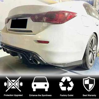 Hiilikuituinen takapuskurin suojalista (Q50 Base/Sport 2014-2017) Infiniti Q50/Q60 2013–2024 kuva 2