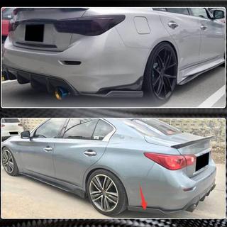 Hiilikuituinen takapuskurin suojalista (Q50 Base/Sport 2014-2017) Infiniti Q50/Q60 2013–2024 kuva 4