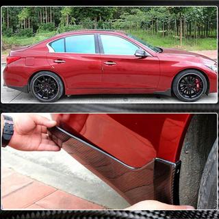 Roiskeläpät (Q50 Base/Sport 2014-2017, hiilikuitu) Infiniti Q50/Q60 2013–2024 kuva 3
