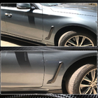 Infiniti Q50/Q60 2013–2024 Hiilikuituiset etulokasuojien peitelistat (Q50 Base/Sport 2014-2020) kuva 4