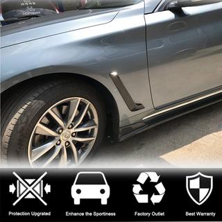 Hiilikuituiset etulokasuojien peitelistat (Q50 Base/Sport 2014-2020) Infiniti Q50/Q60 2013–2024 kuva 2