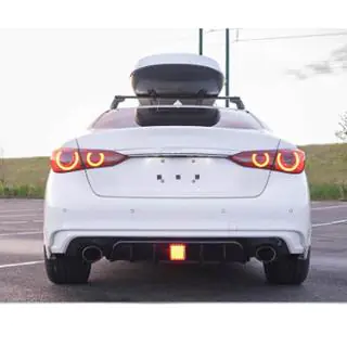 Takapuskurin diffuusori V1 (Q50 Base/Sport 2018-2023) Infiniti Q50/Q60 2013–2024 kuva 2