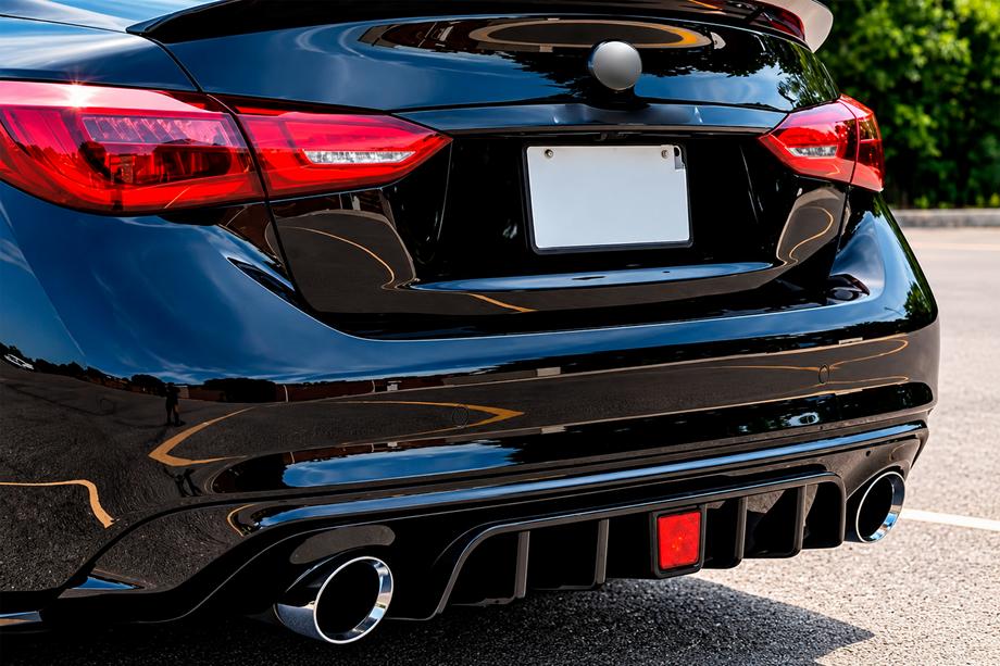 Infiniti Q50/Q60 2013–2024 Takapuskurin diffuusori V1 (Q50 Base/Sport 2018-2023) Image