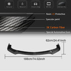 Infiniti Q50/Q60 2013–2024 Etupuskurin lip-spoileri Lip V1 (Q50 Base 2018-2023, hiilikuitu) kuva 6
