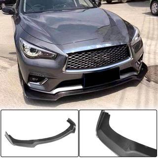 Etupuskurin lip-spoileri Lip V1 (Q50 Base 2018-2023, hiilikuitu) Infiniti Q50/Q60 2013–2024 kuva 2