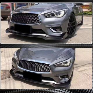 Etupuskurin lip-spoileri Lip V1 (Q50 Base 2018-2023, hiilikuitu) Infiniti Q50/Q60 2013–2024 kuva 4