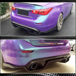 Takapuskurin diffuusori V3 (Q50 Base/Sport 2014-2017, hiilikuitu) Infiniti Q50/Q60 2013–2024 kuva 4