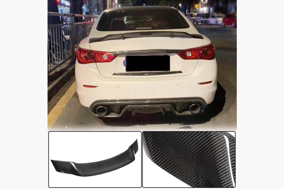 Infiniti Q50/Q60 2013–2024 Spoileri V1 (Q50, hiilikuitu) Image