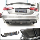 Infiniti Q50/Q60 2013–2024 V4-takapuskurin diffuusori (Q50 Base/Sport 2018-2023, hiilikuitu) kuva 8