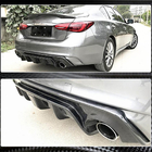 Infiniti Q50/Q60 2013–2024 V4-takapuskurin diffuusori (Q50 Base/Sport 2018-2023, hiilikuitu) kuva 10