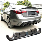 Infiniti Q50/Q60 2013–2024 V4-takapuskurin diffuusori (Q50 Base/Sport 2018-2023, hiilikuitu) kuva 14