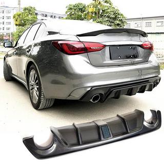 V4-takapuskurin diffuusori (Q50 Base/Sport 2018-2023, hiilikuitu) Infiniti Q50/Q60 2013–2024 kuva 1