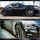 Infiniti Q50/Q60 2013–2024 Helmat V1 (Q50, hiilikuitu) kuva 5