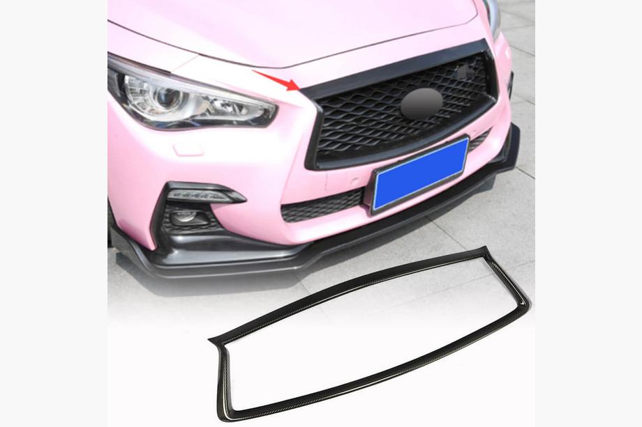 Infiniti Q50/Q60 2013–2024 Hiilikuituinen etusäleikön kehys (Q50 2018-2022, Carbon) Image