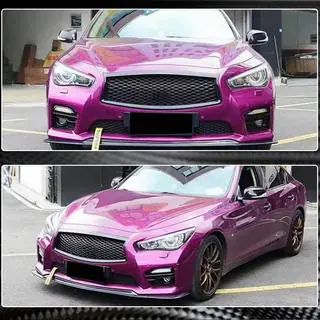 Etupuskurin lippa Lip V1 (Q50 Sport 2014-2017, hiilikuitu) Infiniti Q50/Q60 2013–2024 kuva 3