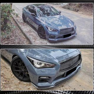 Etupuskurin lippa Lip V1 (Q50 Sport 2014-2017, hiilikuitu) Infiniti Q50/Q60 2013–2024 kuva 4