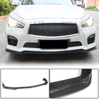 Infiniti Q50/Q60 2013–2024 Hiilikuitu etupuskurin lippa Lip V2 (Q50 Sport 2014-2017, Carbon) kuva 1
