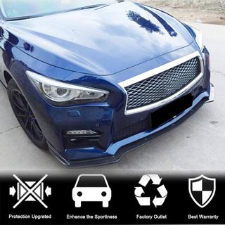 Hiilikuitu etupuskurin lippa Lip V2 (Q50 Sport 2014-2017, Carbon) Infiniti Q50/Q60 2013–2024 kuva 2