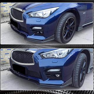Hiilikuitu etupuskurin lippa Lip V2 (Q50 Sport 2014-2017, Carbon) Infiniti Q50/Q60 2013–2024 kuva 3