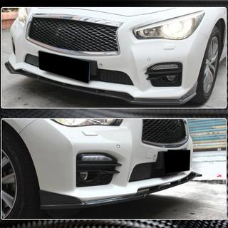 Hiilikuitu etupuskurin lippa Lip V2 (Q50 Sport 2014-2017, Carbon) Infiniti Q50/Q60 2013–2024 kuva 4
