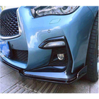 Infiniti Q50/Q60 2013–2024 Etupuskurin lippa Lip V1 (Q50 Sport 2018-2022, hiilikuitu) kuva 4