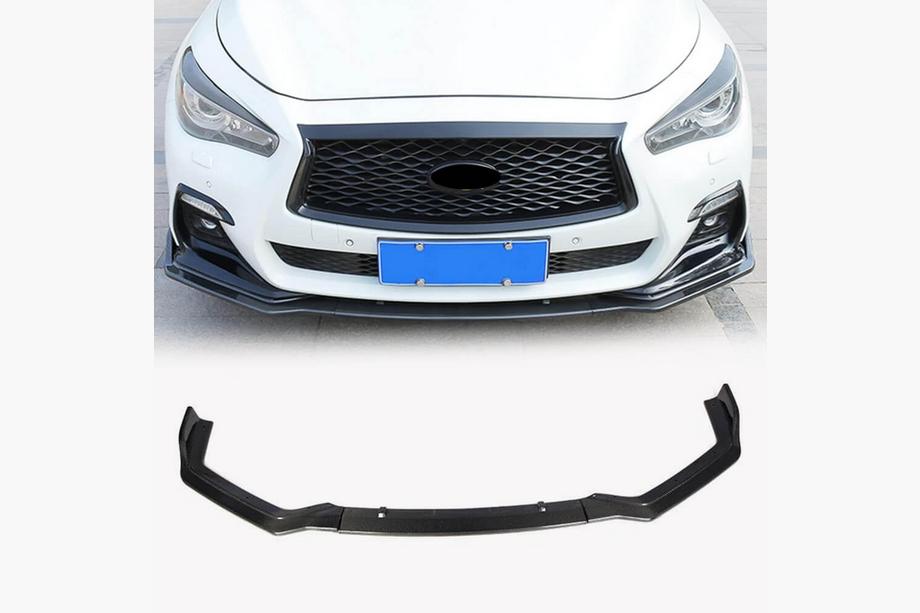 Infiniti Q50/Q60 2013–2024 Etupuskurin lippa Lip V1 (Q50 Sport 2018-2022, hiilikuitu) Image
