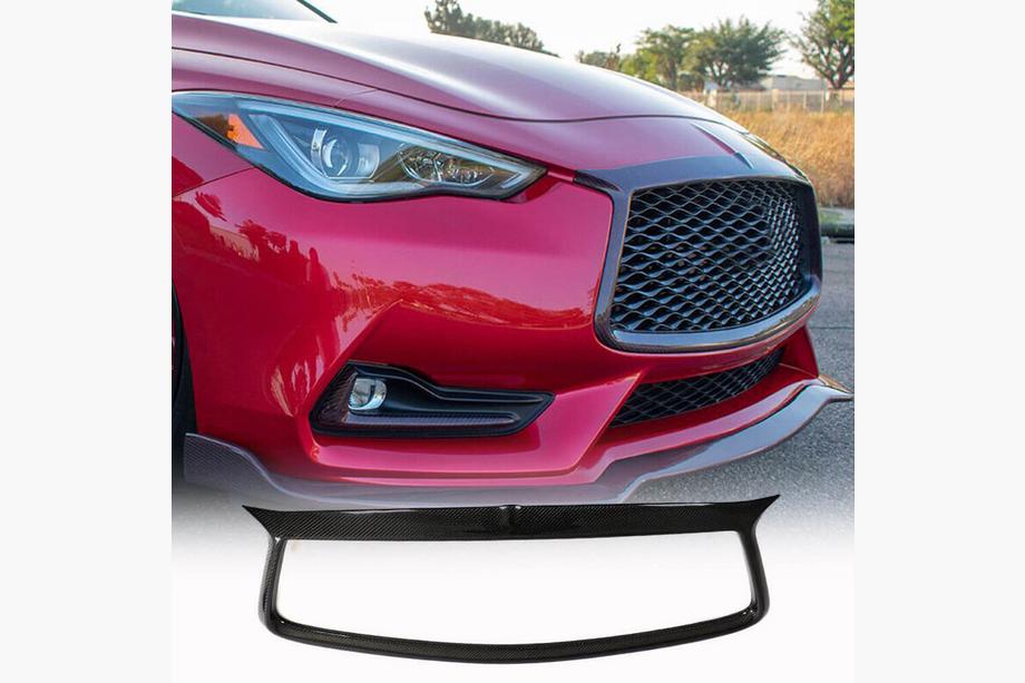 Infiniti Q50/Q60 2013–2024 Hiilikuituinen etusäleikön kehys (Q60 2016-2022, Carbon) Image