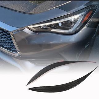 Hiomaluomien listat ajovaloihin (Q60 2016-2022, hiilikuitu) Infiniti Q50/Q60 2013–2024 kuva 1