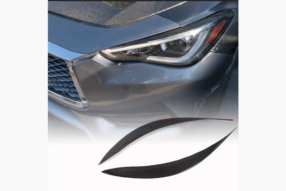 Infiniti Q50/Q60 2013–2024 Hiomaluomien listat ajovaloihin (Q60 2016-2022, hiilikuitu) Image