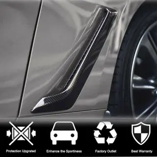 Karbonikuitulisät etulokasuojiin (Q60 2016-2022, hiilikuitu) Infiniti Q50/Q60 2013–2024 kuva 2