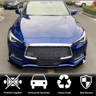 Etupuskurin lipa Lip V2 (Q60 2016-2022, hiilikuitu) Infiniti Q50/Q60 2013–2024 kuva 2