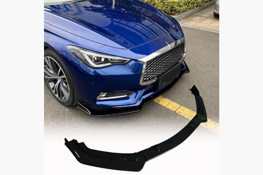 Infiniti Q50/Q60 2013–2024 Etupuskurin lipa Lip V2 (Q60 2016-2022, hiilikuitu) Image