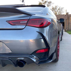 Infiniti Q50/Q60 2013–2024 Takapuskurin listat (Q60 2016-2022, hiilikuitu) kuva 3