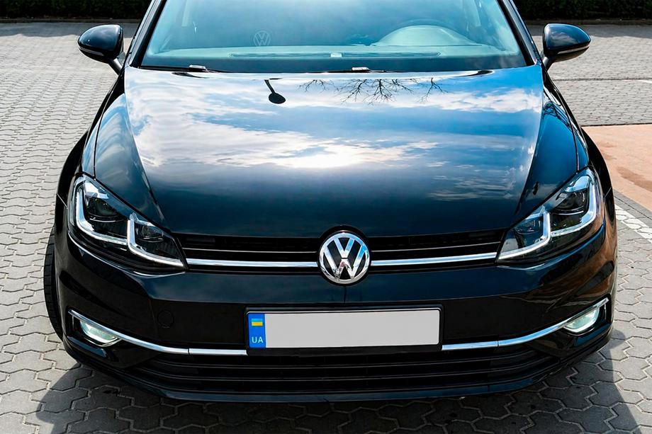 Volkswagen Golf 7/E-Golf 2012–2020 Etuajovalot Silver (2017-2020, 2 kpl) Image