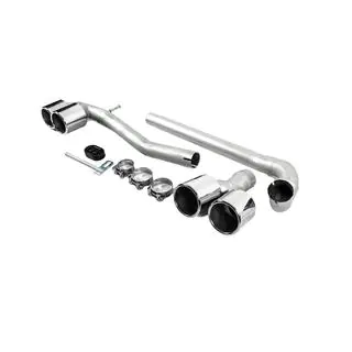 M5-tyyliset pakoputkenpäät (2 kpl) BMW 5-sarja F10/F11 2010–2016 kuva 2