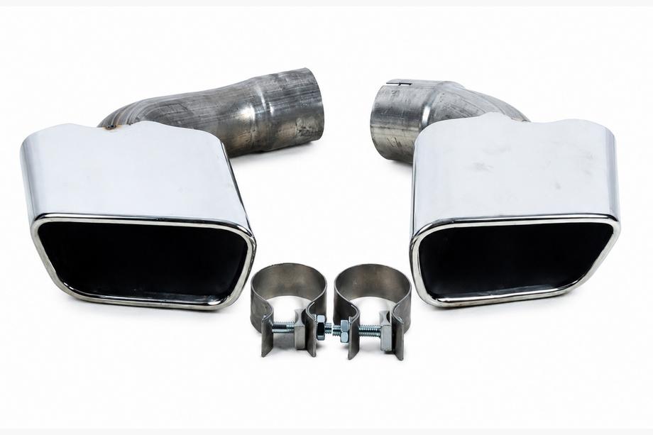 BMW X5 F15 2013–2018 Pakoputkenpäät M-Performance Silver Image