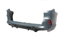 BMW X5 G05 2019–2026 X5M F95 -tyylinen takapuskuri diffuusorilla (2023+) kuva 2
