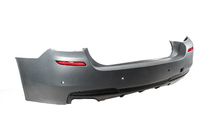 BMW 5-sarja F10/F11 2010–2016 Takapuskuri M-Performance-diffuusorilla (F10:lle, yksipuoliselle tuplapakoputkelle) kuva 3
