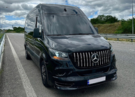 Mercedes Sprinter W907/W910 2018– Panamericana GT Chrome Premium V2 etusäleikkö (kehyksellä) kuva 3
