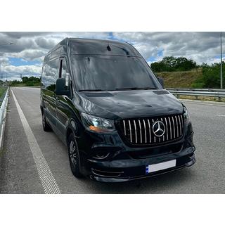 Panamericana GT Chrome Premium V2 etusäleikkö (kehyksellä) Mercedes Sprinter W907/W910 2018– kuva 3