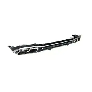 Takadiffuusori pakoputkenpäillä E63-Desgin Silver (AMG/AMG-Line 2020-2024) kuva 3