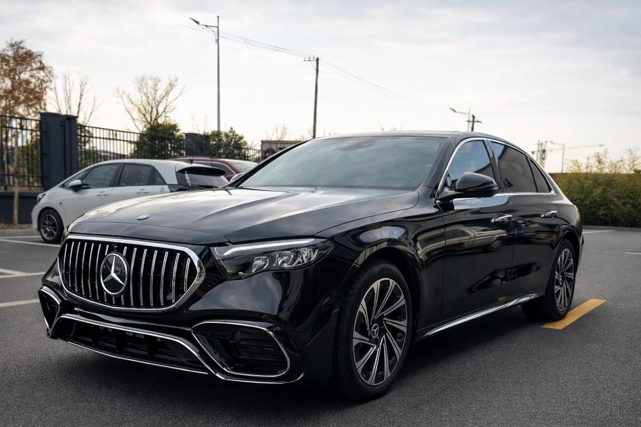 Mercedes E-class W214 2023– Etupuskuri W223 S63 AMG -tyyliin Image