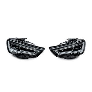 Etulyhdyt Full LED (HALOGEN-ajoneuvoihin, 2012-2016, 2 kpl) Audi A3 2012–2020 kuva 1