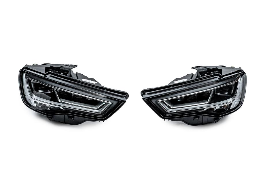Audi A3 2012–2020 Etulyhdyt Full LED (HALOGEN-ajoneuvoihin, 2012-2016, 2 kpl) Kuva 1